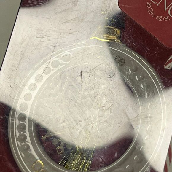 Lenox Porcelain Ornament with Metal Snowflake - Picture 5 of 10